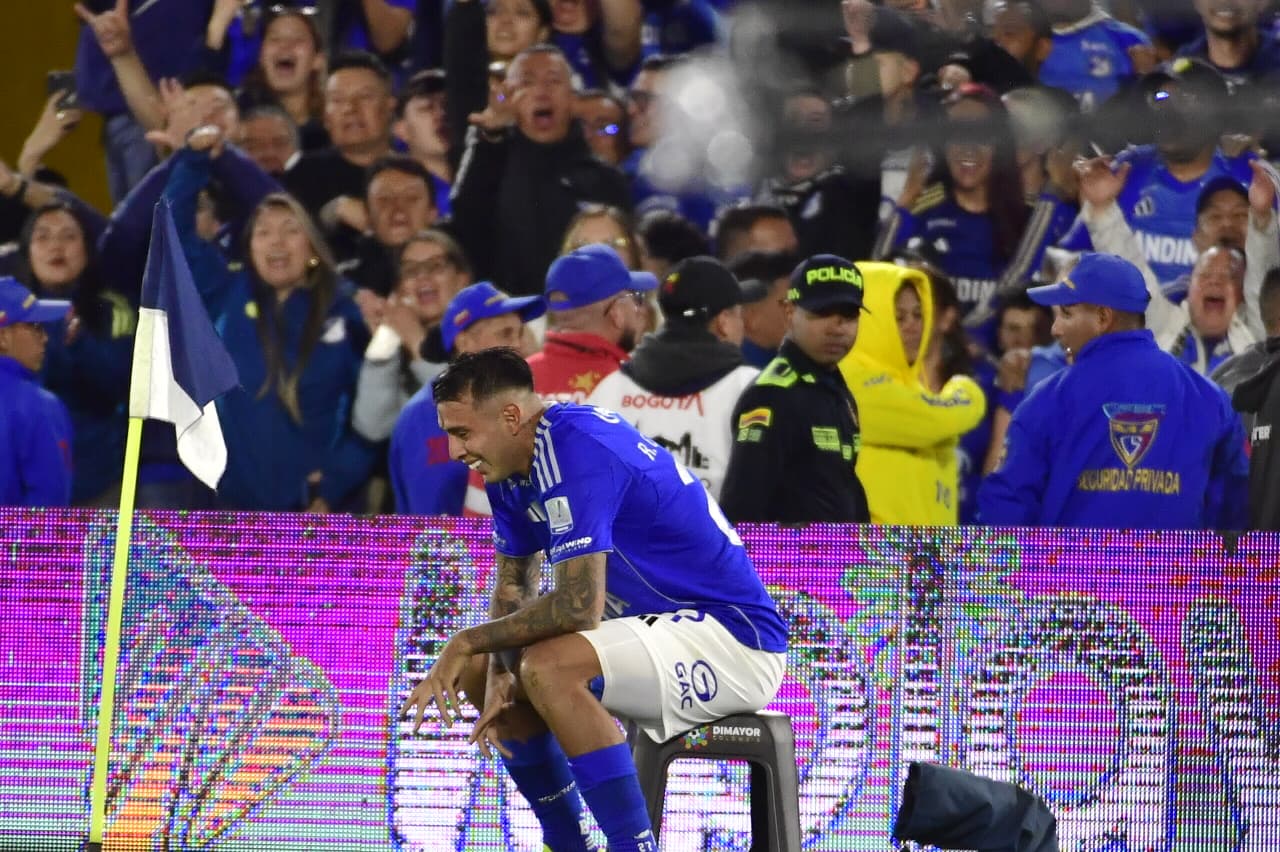 En fotos: la categórica goleada 3-0 de Millonarios sobre Atlético Nacional en El Campín