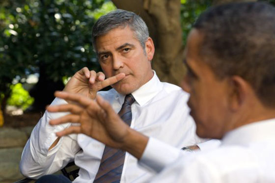 Barack Obama, las estrellas de Hollywood a sus pies