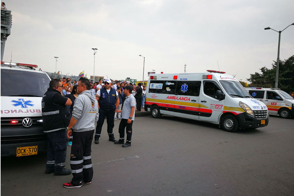 En imágenes: así se celebraron los 100 años del cuerpo de bomberos de Medellín