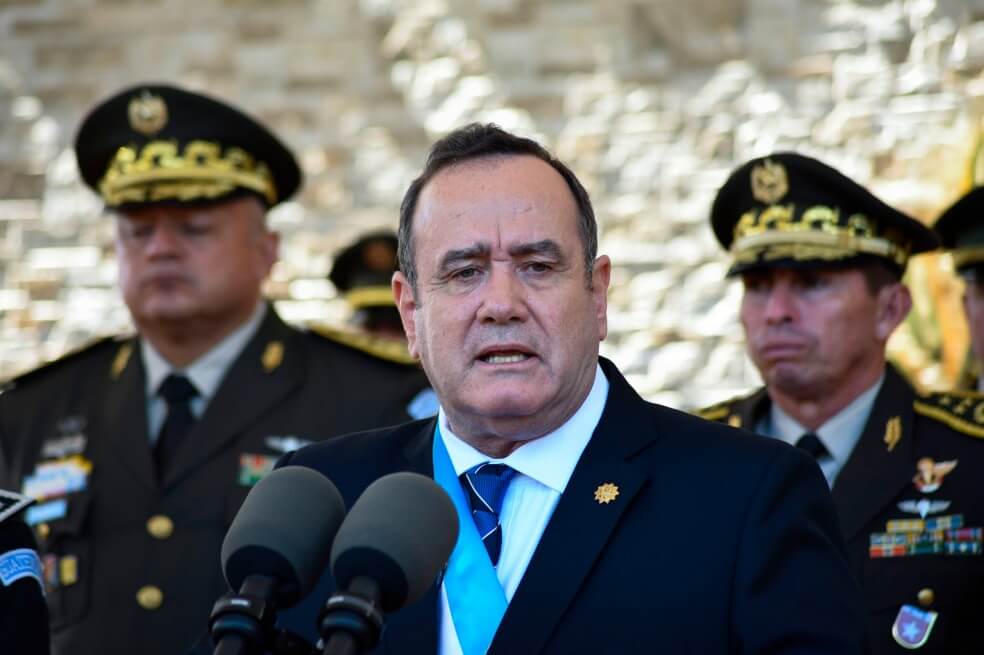 Alejandro Giammattei, presidente de Guatemala, rompe relaciones con Venezuela
