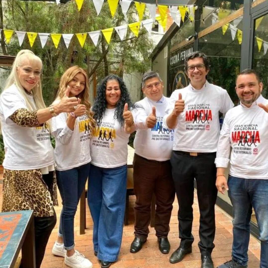 Marcha contra reformas de Petro: primer pulso gobierno-oposición en las calles