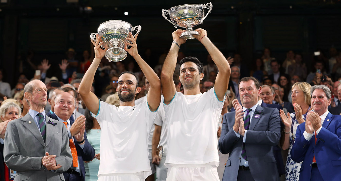 Juan Sebastián Cabal y Robert Farah, campeones de dobles en Wimbledon 2019