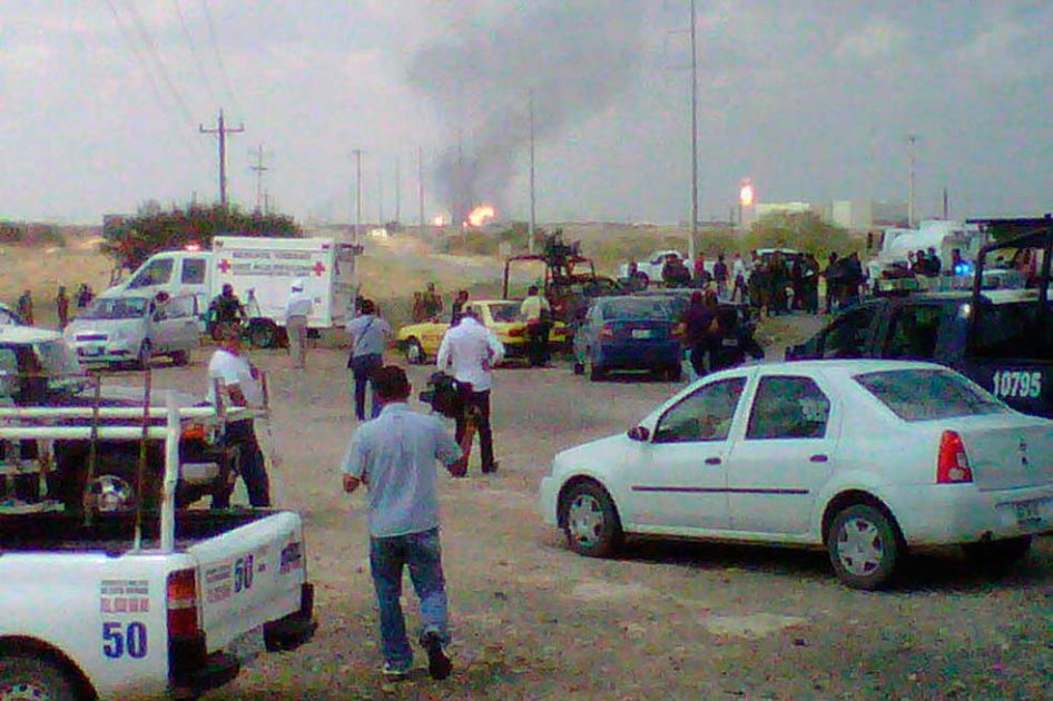 Incendio en planta de gas en México deja 10 muertos