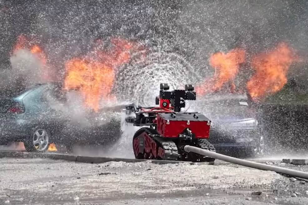 El sofisticado robot que salvó vidas en el incendio de Notre Dame