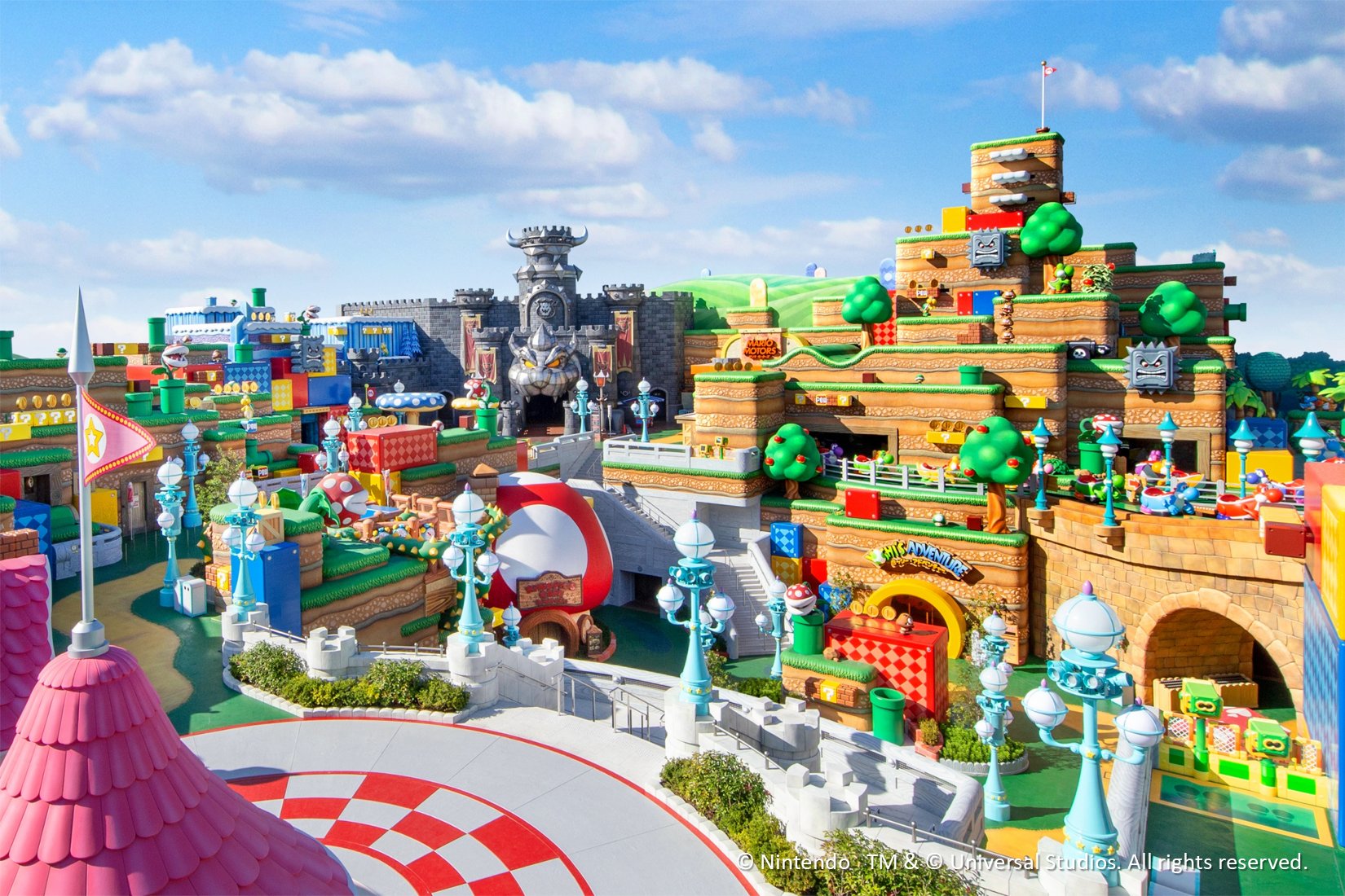 Así será el parque Super Nintendo World que abrirá en Japón en 2021