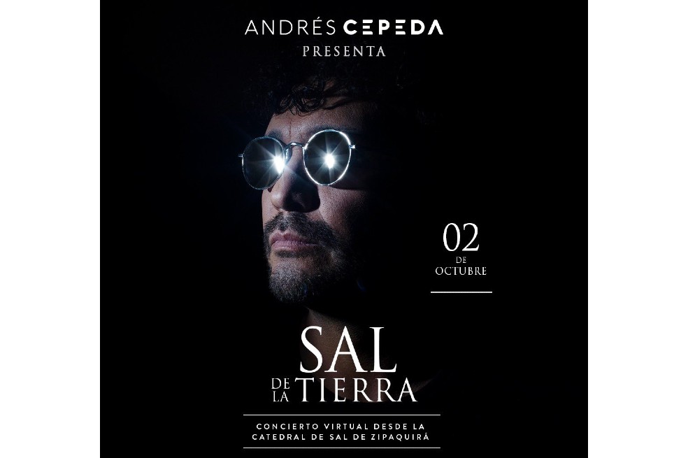 “Sal de la tierra”: El concierto de Andrés Cepeda en la Catedral de Sal de Zipaquirá