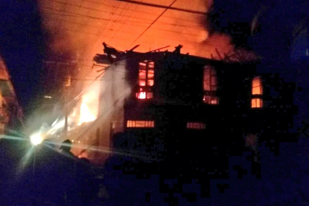 Incendio en El Cairo, Valle del Cauca, deja 12 viviendas afectadas