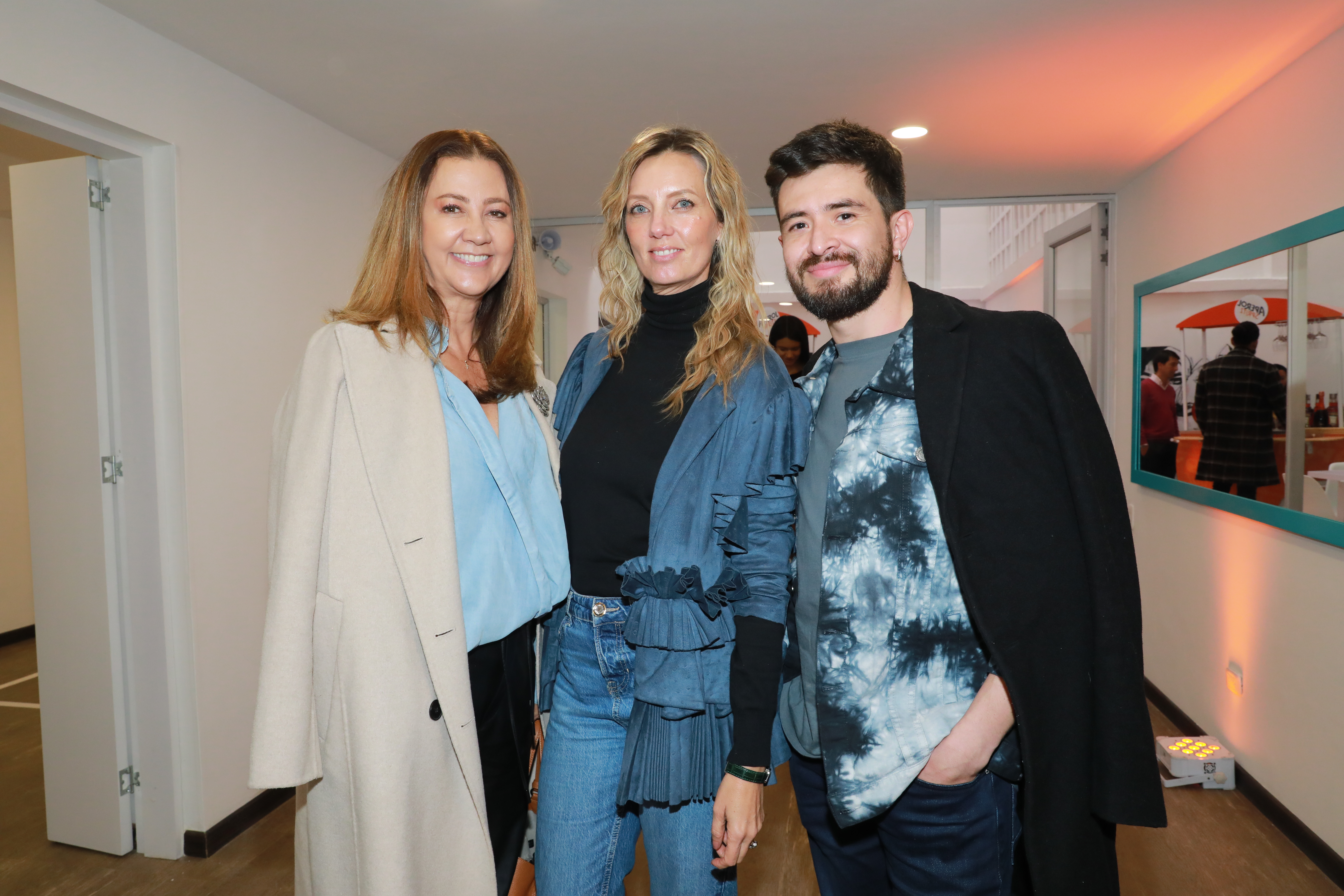 Irma Aristizábal, Ingrid Wobst y Malejo Cangrejo