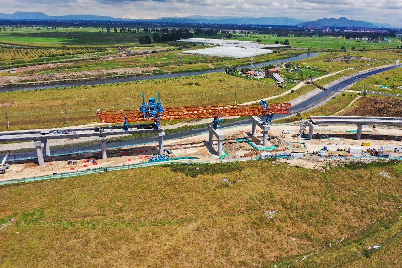 Avances del metro de Bogotá, a febrero 24 del 2025.