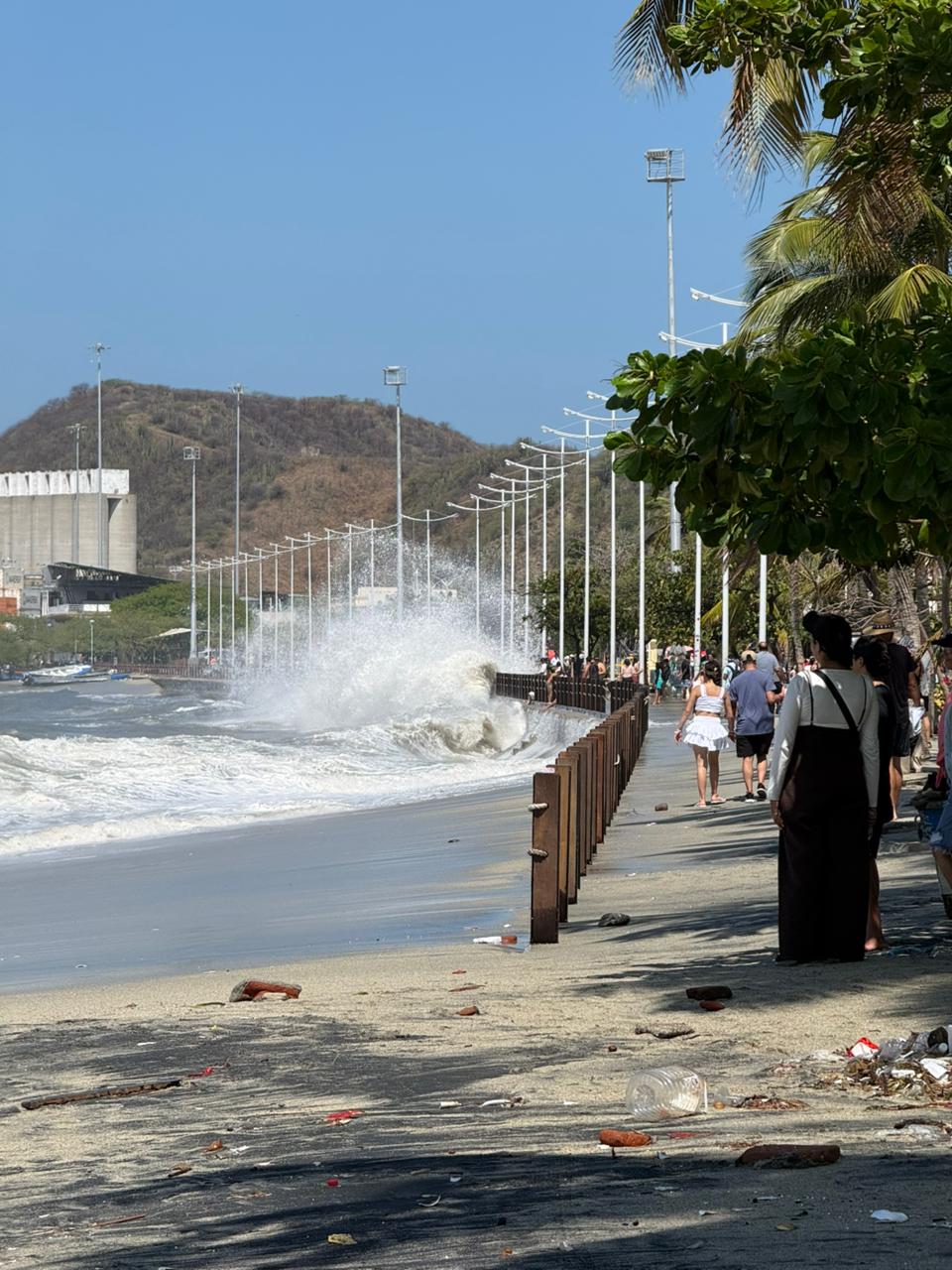Lluvias en Santa Marta