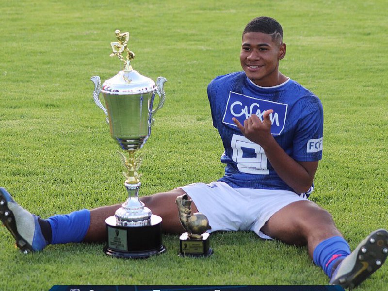 Diego Abadía fue el goleador del torneo nacional sub-20 en 2019, con 24 tantos.