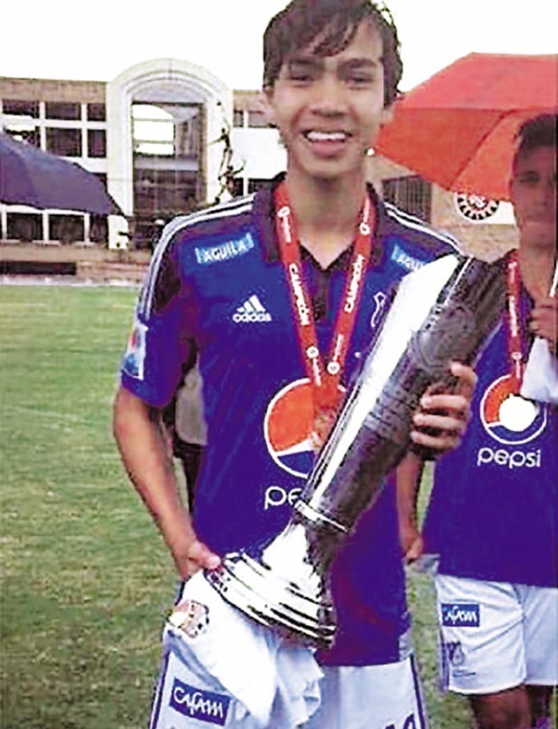 En 2016 Ricardo Márquez tuvo un paso fugaz por las divisiones menores de Millonarios.