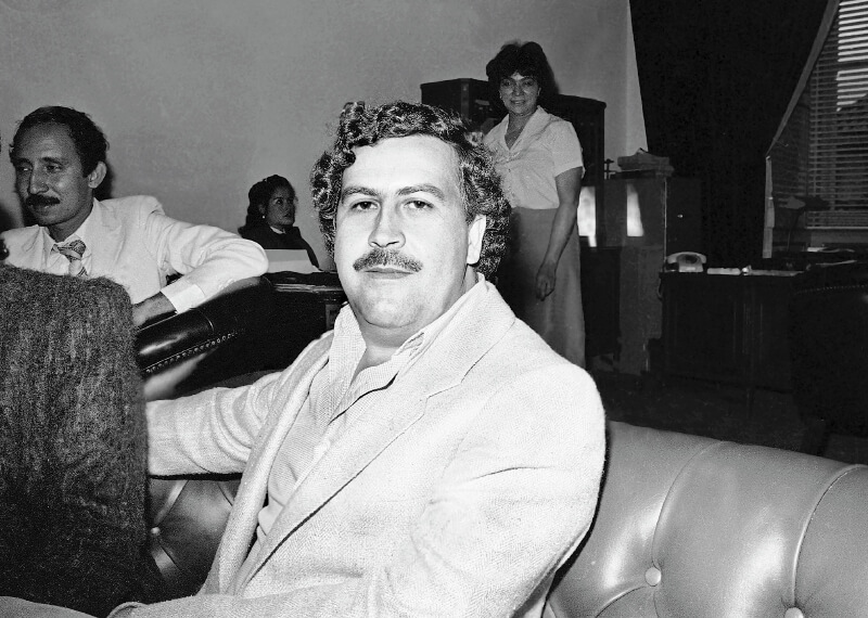 Pablo Escobar fue el impulsor de la banda delincuencial La Terraza. Recurrió a sus sicarios para cometer múltiples crímenes.  / Archivo El Espectador