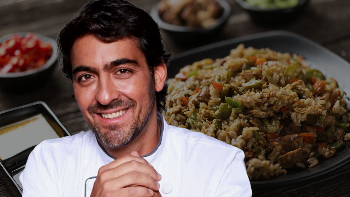 Chris Carpentier enseña receta fácil y rápida para hacer arroz chino en casa