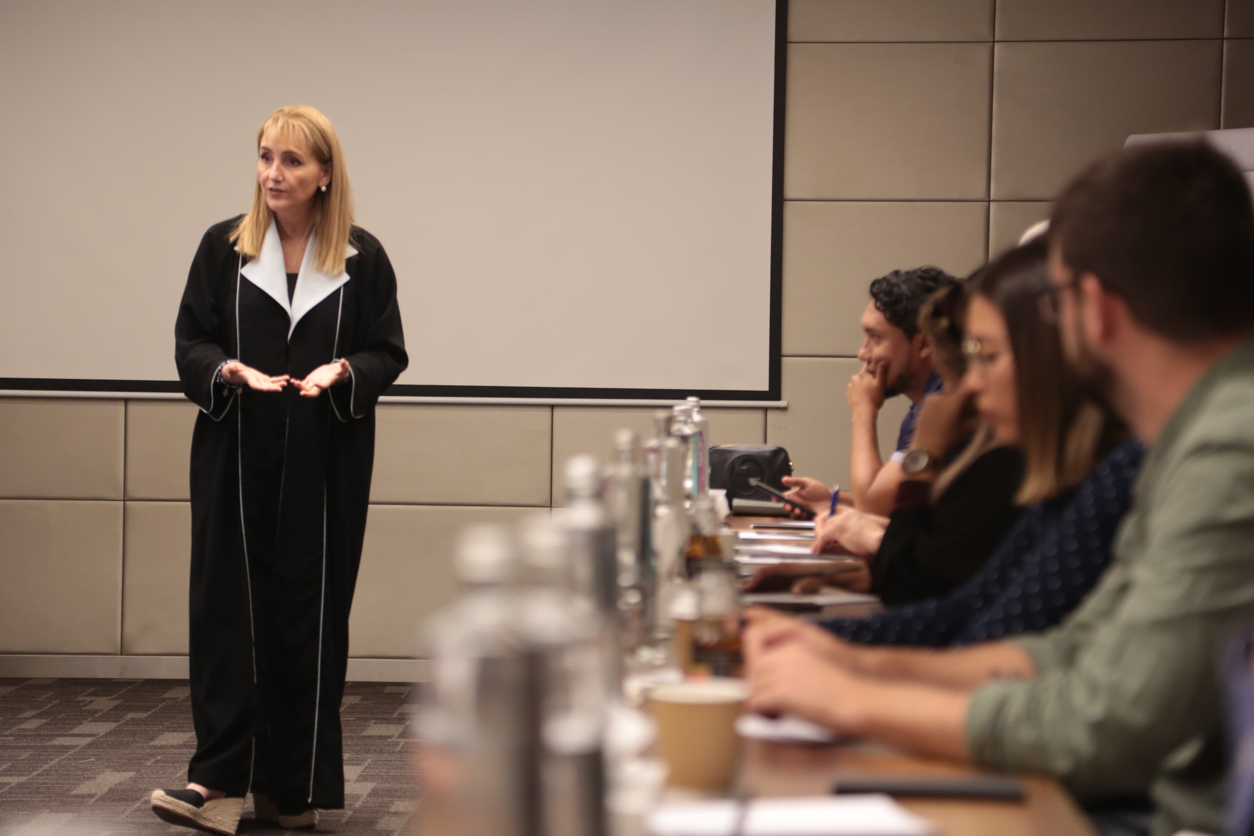 Gloria Guevara Manzo, asesora en jefe del ministro de Turismo de Arabia Saudita