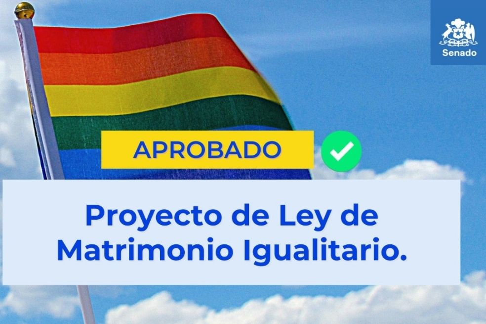 Chile da otro paso para la aprobación del matrimonio igualitario
