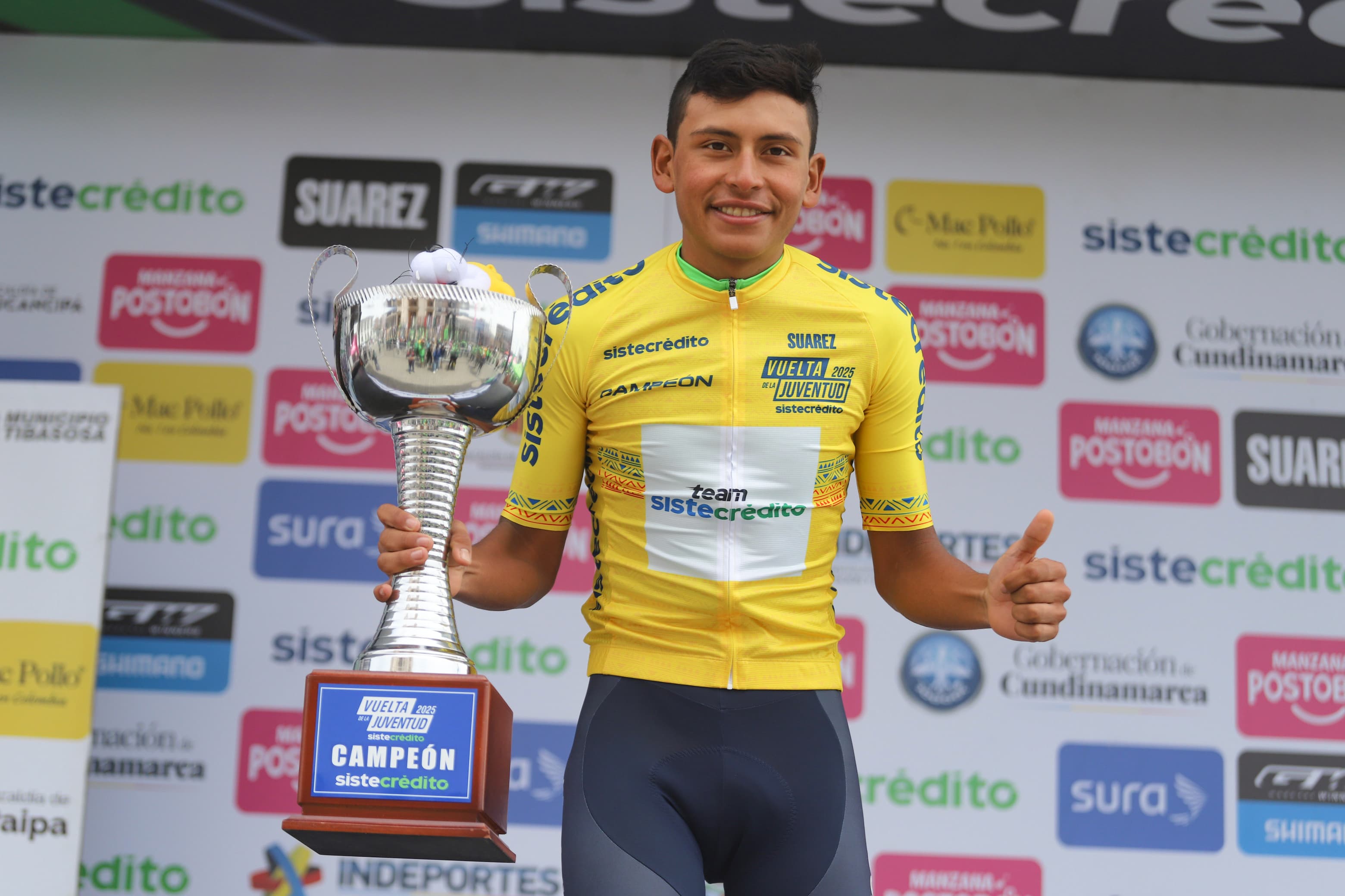 Juan Felipe Rodríguez es el nuevo campeón de la Vuelta de la Juventud 2025