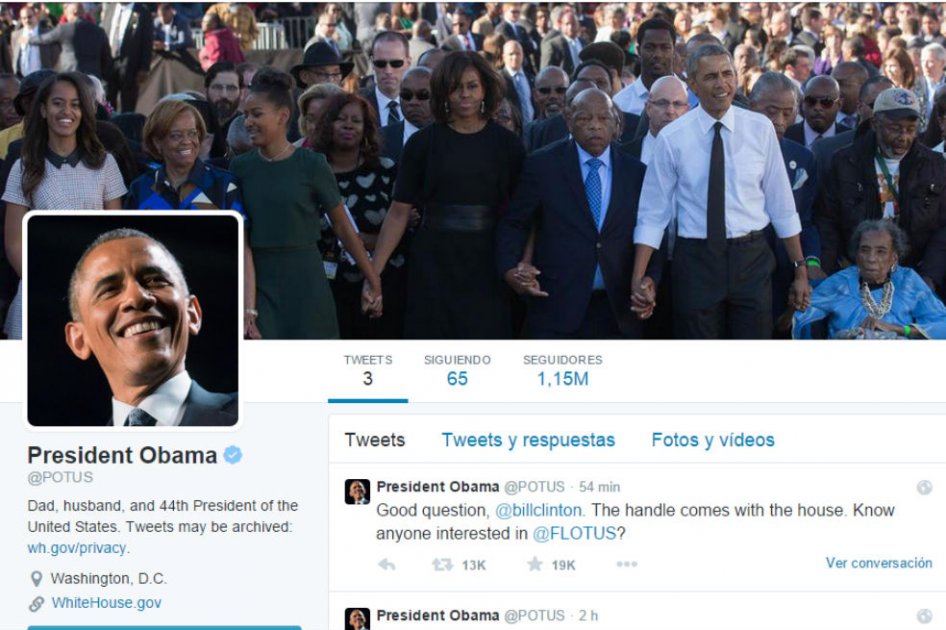 "¡Hola Twitter! Soy Barack. ¡De verdad! Después de seis años, por fin me han dado mi propia cuenta", escribió en Twitter.