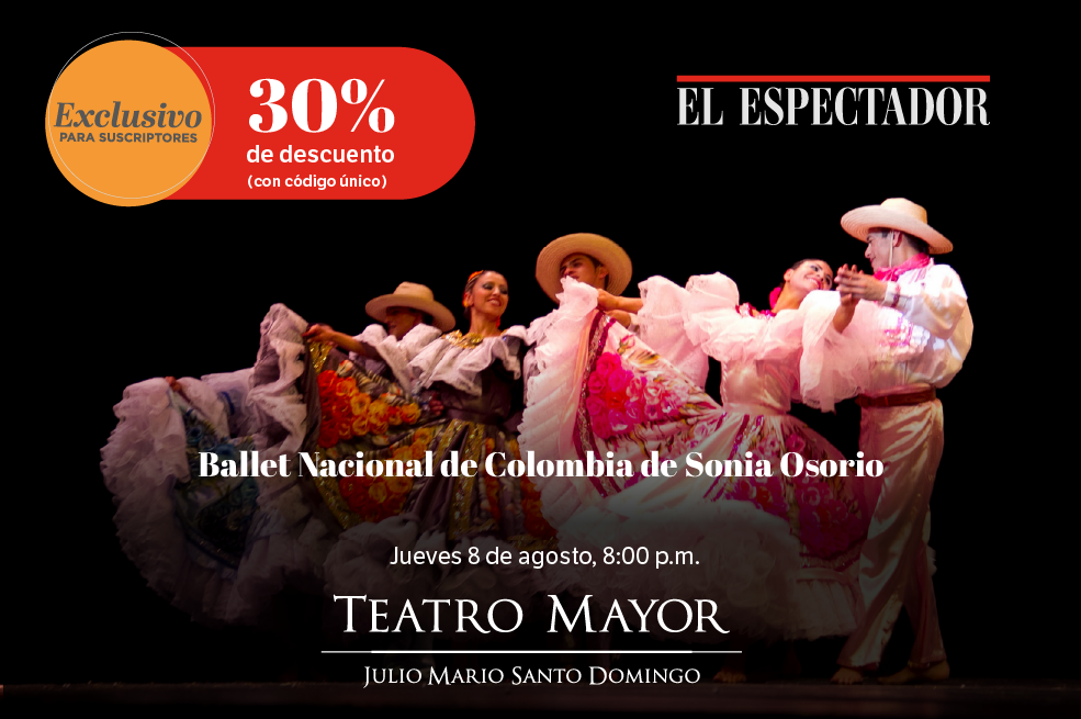Espectáculo del Ballet Nacional de Colombia en honor a Sonia Osorio