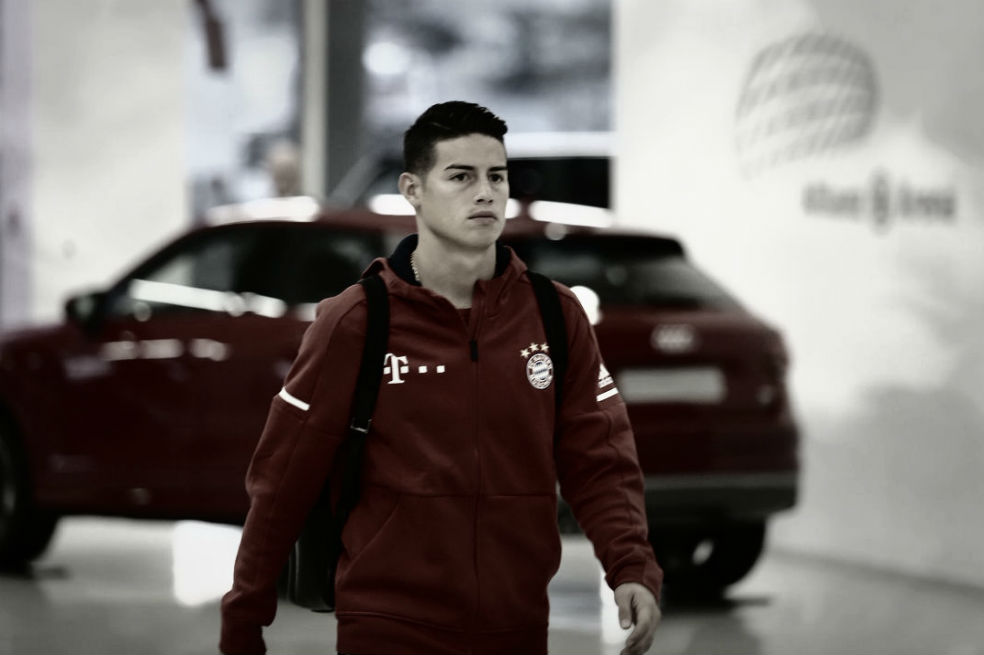 Una historia que ya conocemos: James fue borrado de la titular en el empate del Bayern