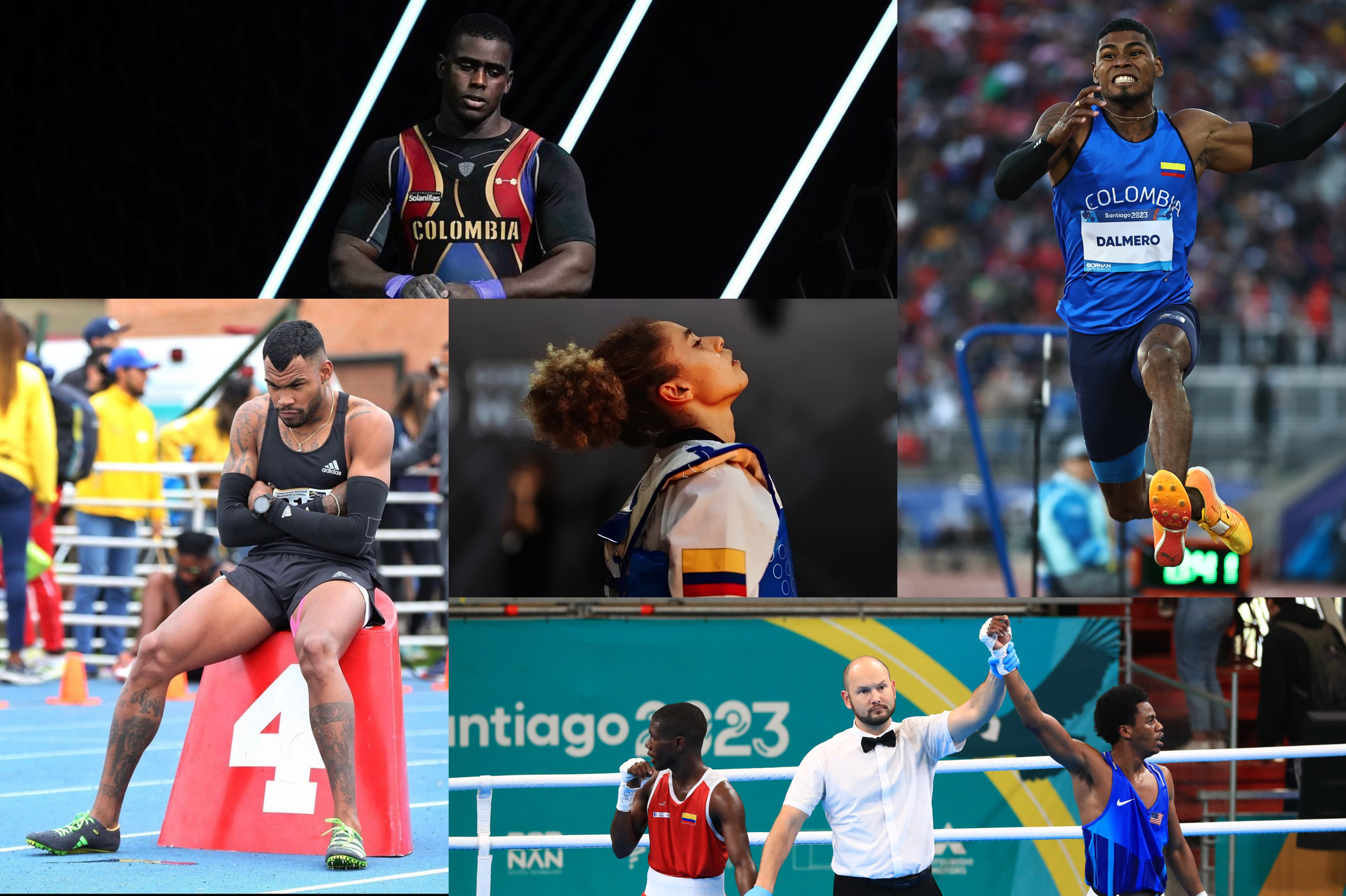 Varios de los atletas colombianos que ya perdieron su cupo a París 2024 o que siguen pendientes de asegurar su lugar en los Juegos Olímpicos.