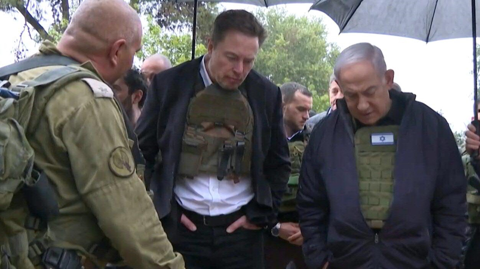 Elon Musk visitó Israel en medio de críticas por el antisemitismo en X