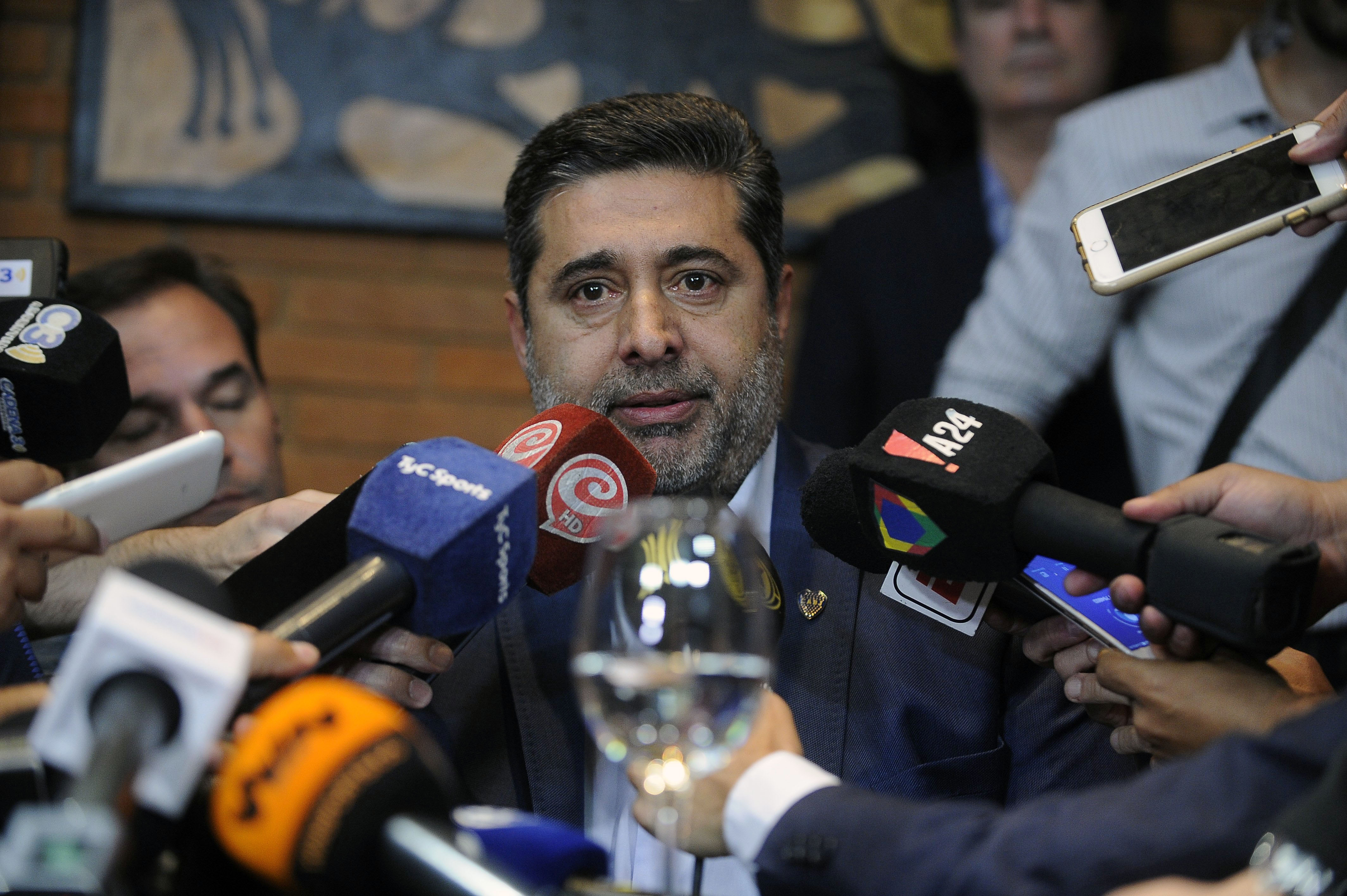 “No aceptamos jugar ningún partido”: presidente de Boca Junior