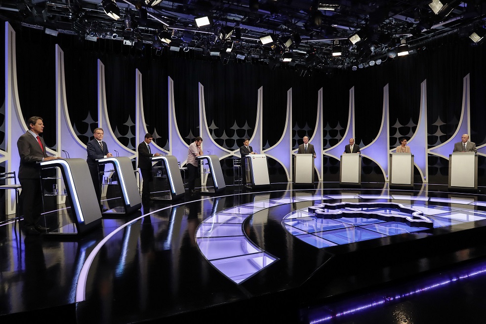 Así se vivió el debate presidencial en Brasil, a 11 días de las elecciones