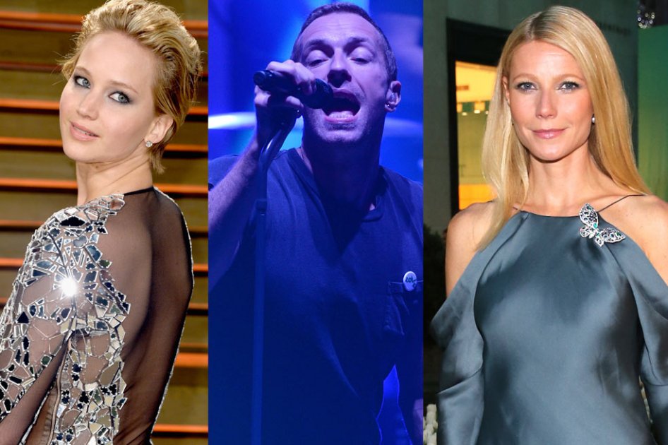 Crecen rumores sobre relación entre Chris Martin y Jennifer Lawrence