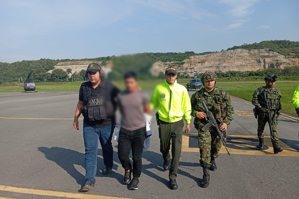 Alias ‘Fabián’, líder del EMC y sucesor de ‘Cancharino’, fue capturado en Tolima.