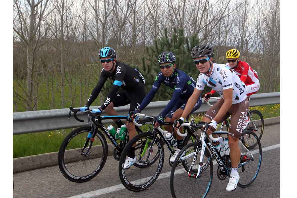 Nairo Quintana y su combo