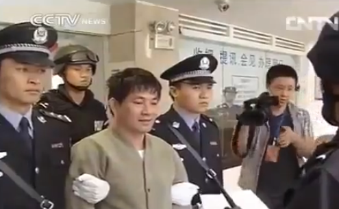 Televisión china mostró momentos previos a pena de muerte de cuatro condenados