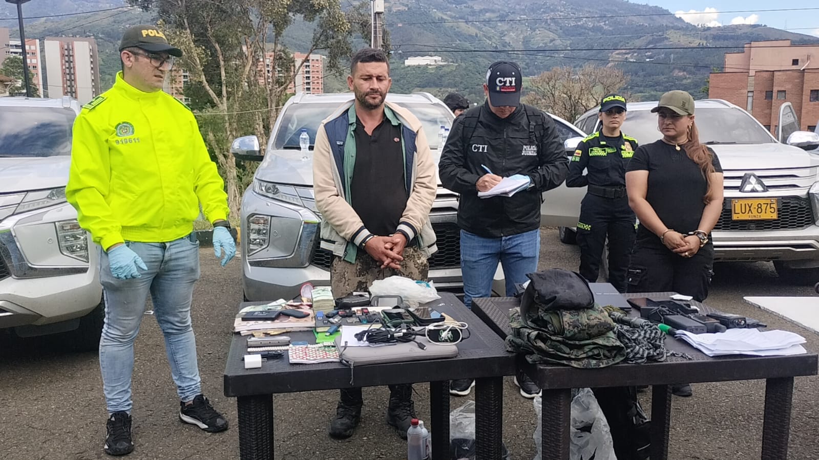 Liberan a tres disidentes capturados que se movilizaban en vehículos de la UNP