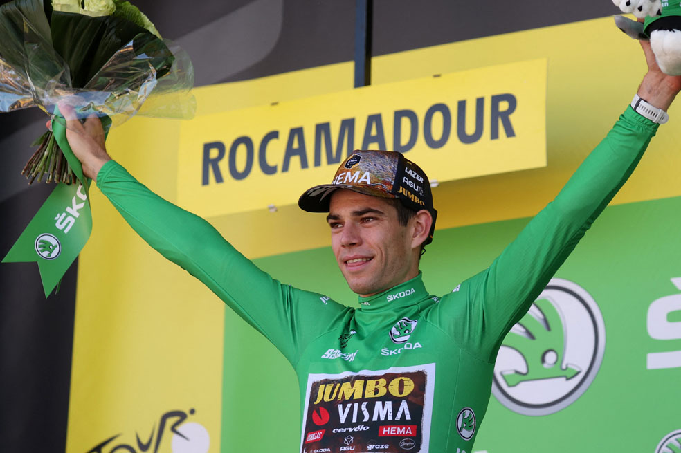 Wout Van Aert ganó la crono final del Tour de Francia 2022