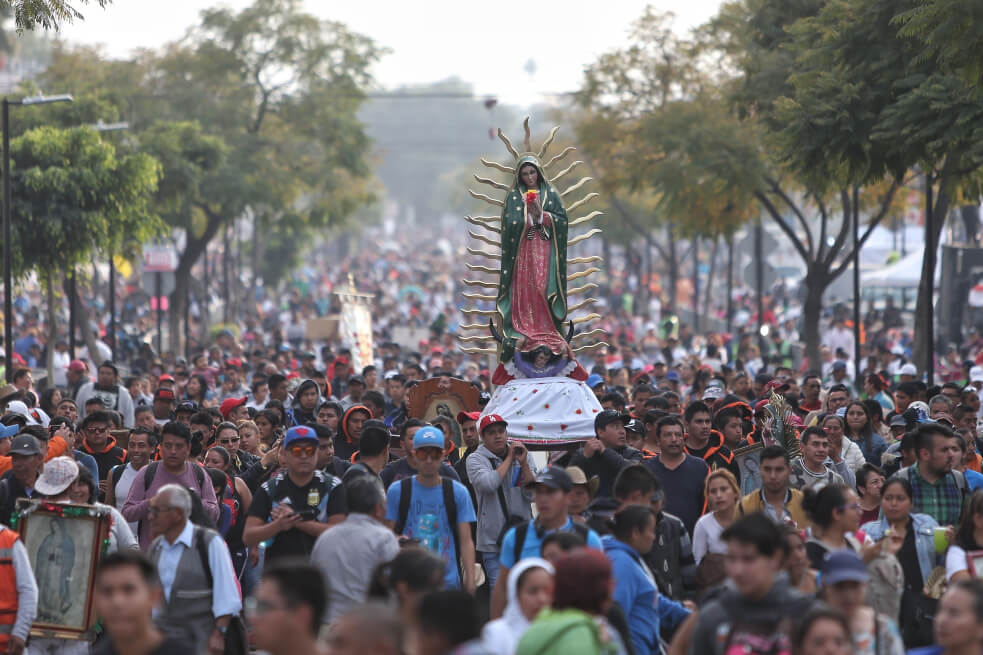 Día de la Virgen de Guadalupe: así celebraron los mexicanos