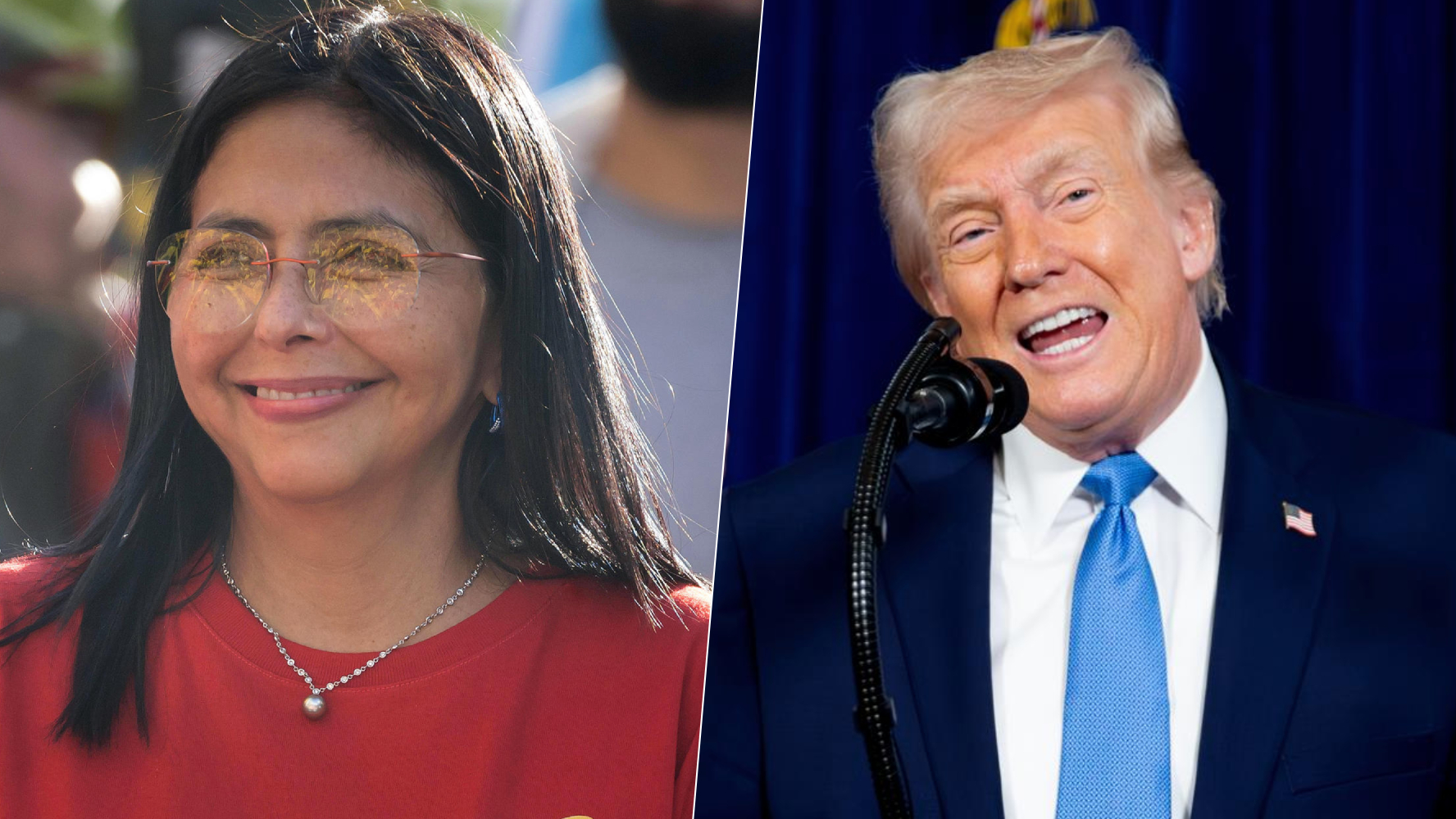 Trump amenaza a Delcy Rodríguez, presidenta de Venezuela: 'Si no actúa  bien, le irá peor que a Maduro' – El Financiero