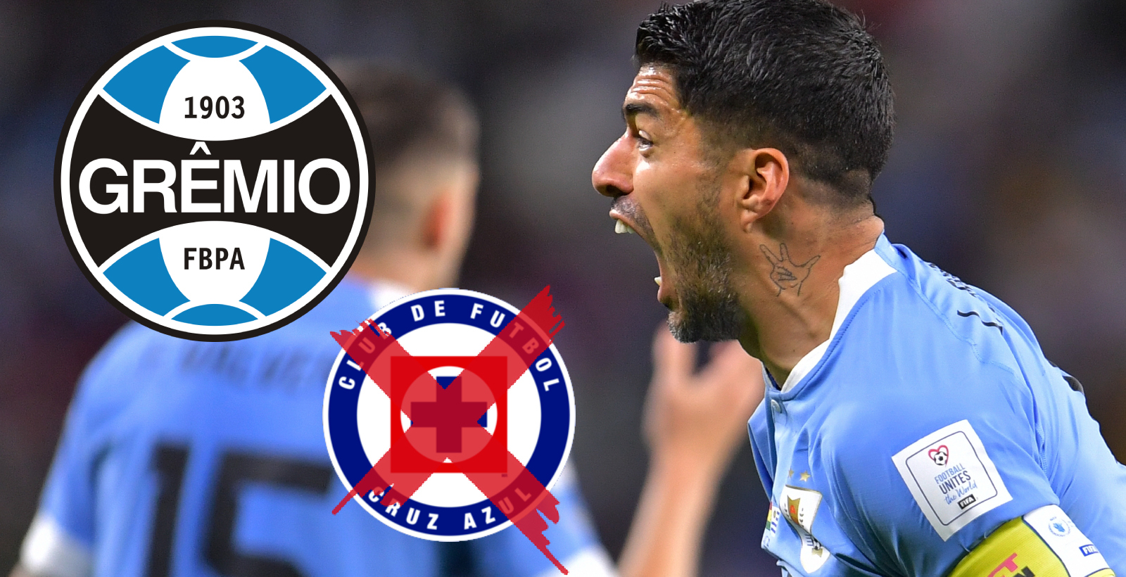 Luis Suárez rechaza a Cruz Azul y se acerca al Gremio de Brasil