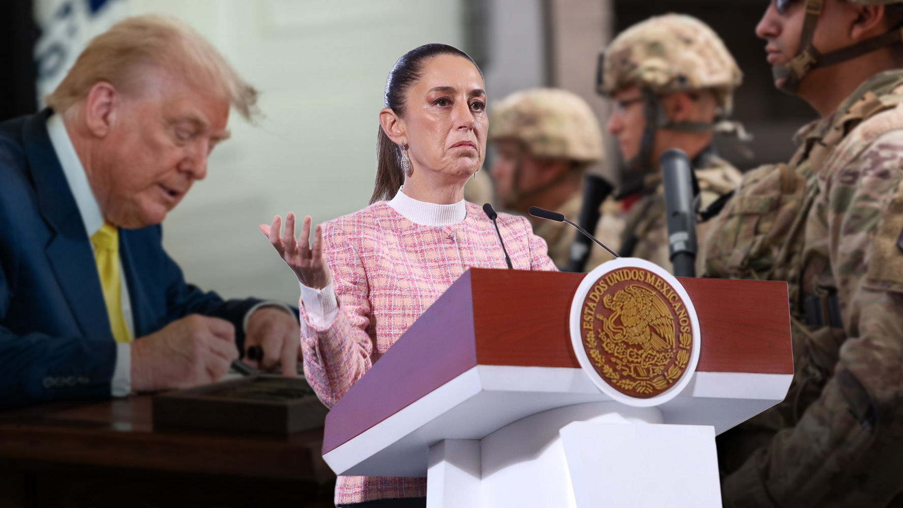 'Trump no nos va a invadir': Sheinbaum aclara orden al Ejército de EU para  atacar a cárteles – El Financiero