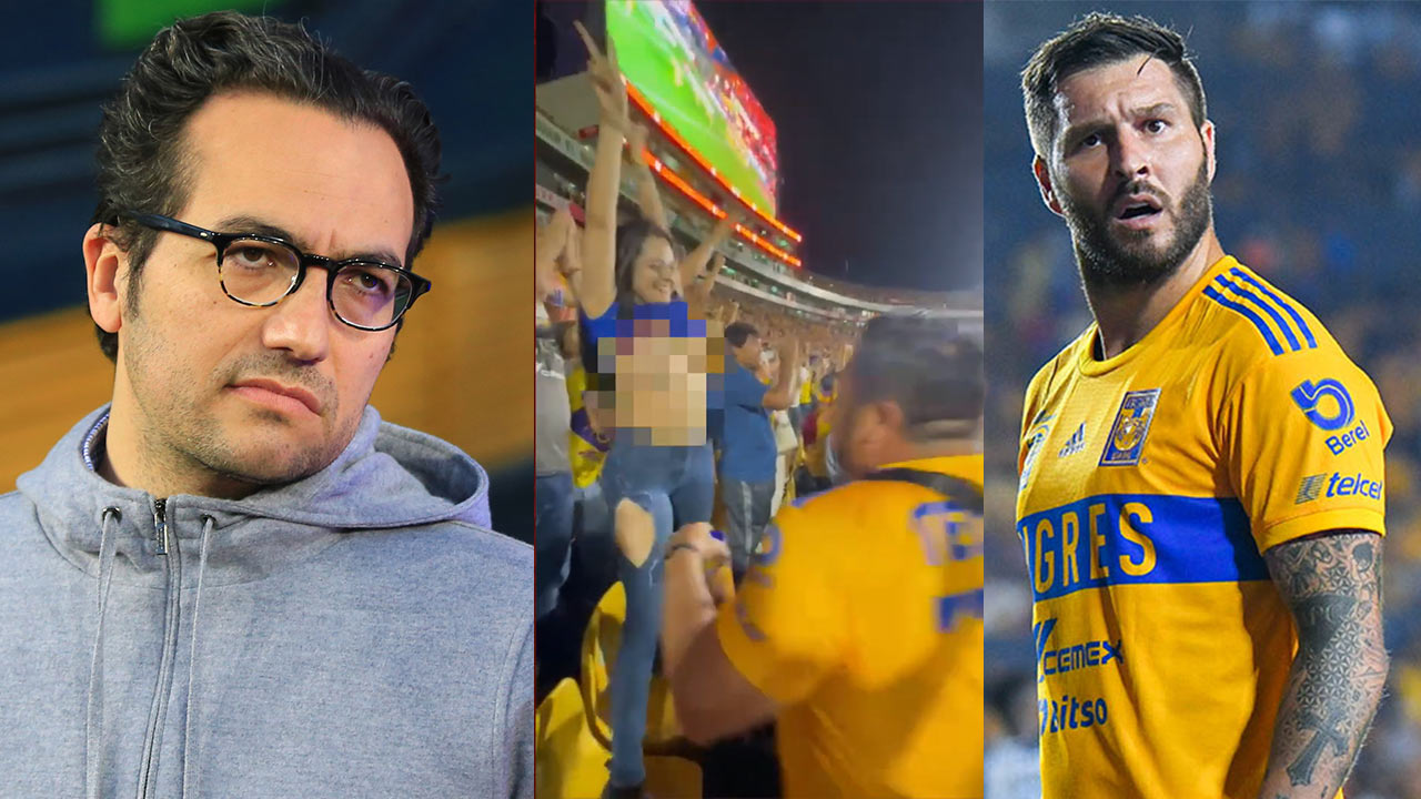 Aficionada molestó a la directiva de Tigres por festejar con topless el gol  de Gignac (VIDEO) – Fox Sports
