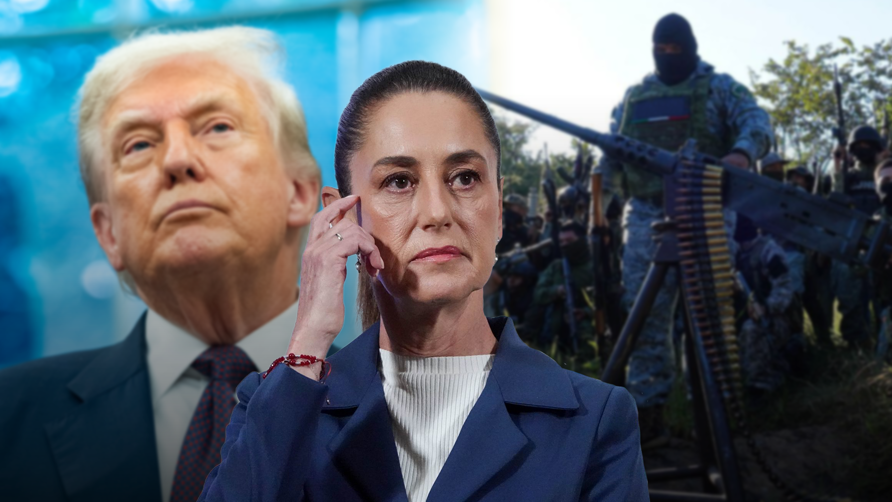 Sheinbaum responde a Trump sobre ataques de EU al crimen organizado: 'No  aceptamos ninguna intervención' – El Financiero