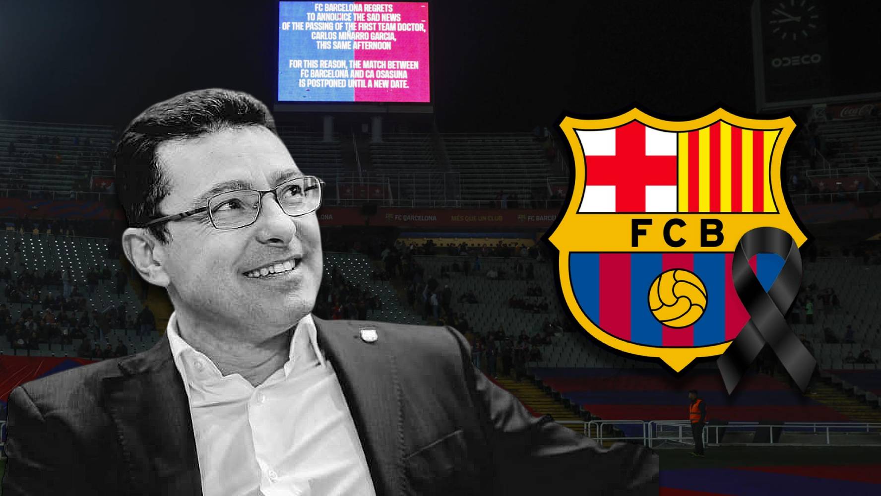 Muere Carles Miñarro, médico del 'Barca': Suspenden el Barcelona vs.  Osasuna minutos antes del partido – El Financiero