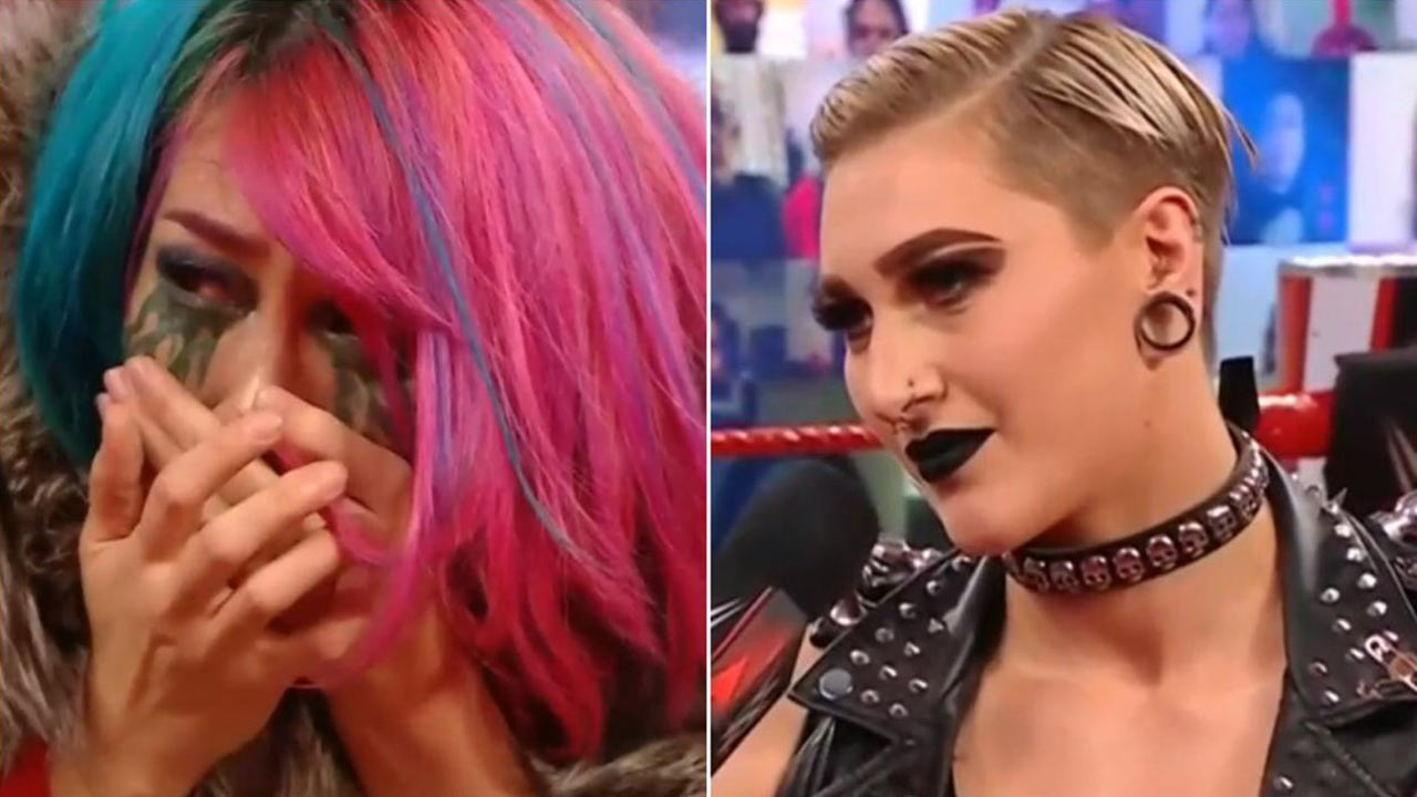 Como Sasha Banks y Bianca Belair! Asuka y Rhea Ripley, rivales en  WrestleMania que lucharán en pareja – Fox Sports