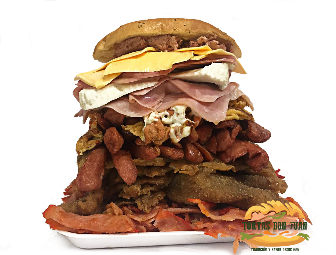 Eres de 'buen diente'? Estas tortas de la CDMX pesan hasta 3 kilos &ndash; El  Financiero