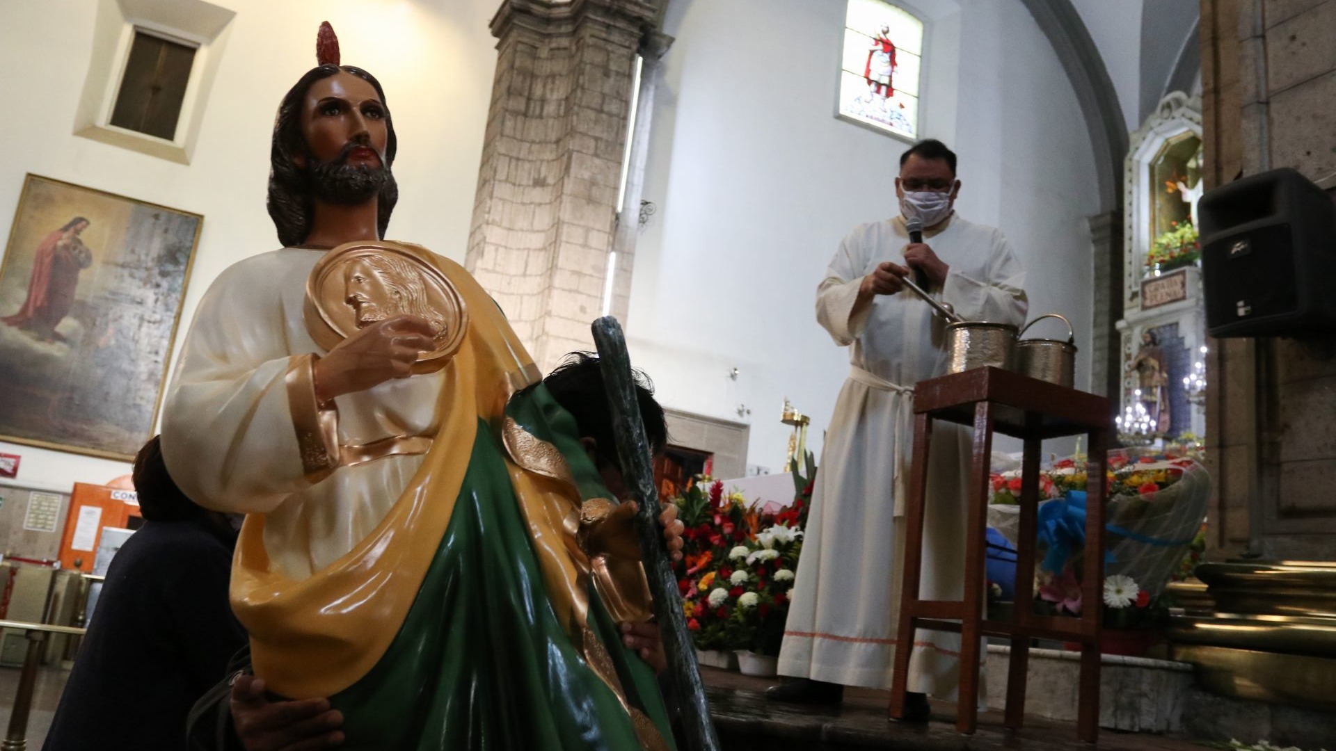 Por qué los feligreses celebran el 28 de octubre a San Judas Tadeo en la  iglesia de San Hipólito de CDMX? – El Financiero