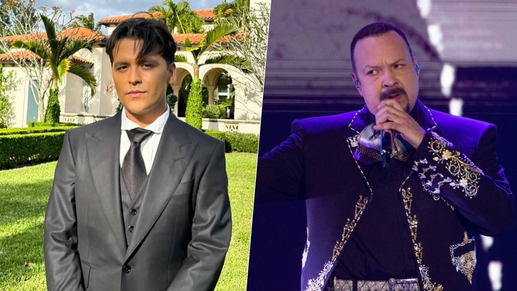 Nodal habla de la relación con su suegro, Pepe Aguilar, tras boda con Ángela:  'Me siento respaldado' – El Financiero