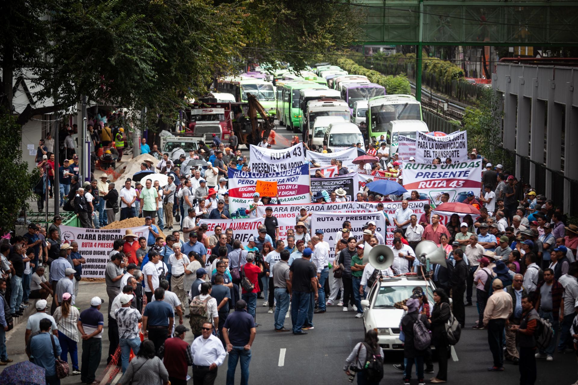 Gobierno pide a transportistas 'reflexionar' por megabloqueo: 'Los  problemas se resuelven con diálogo' – El Financiero