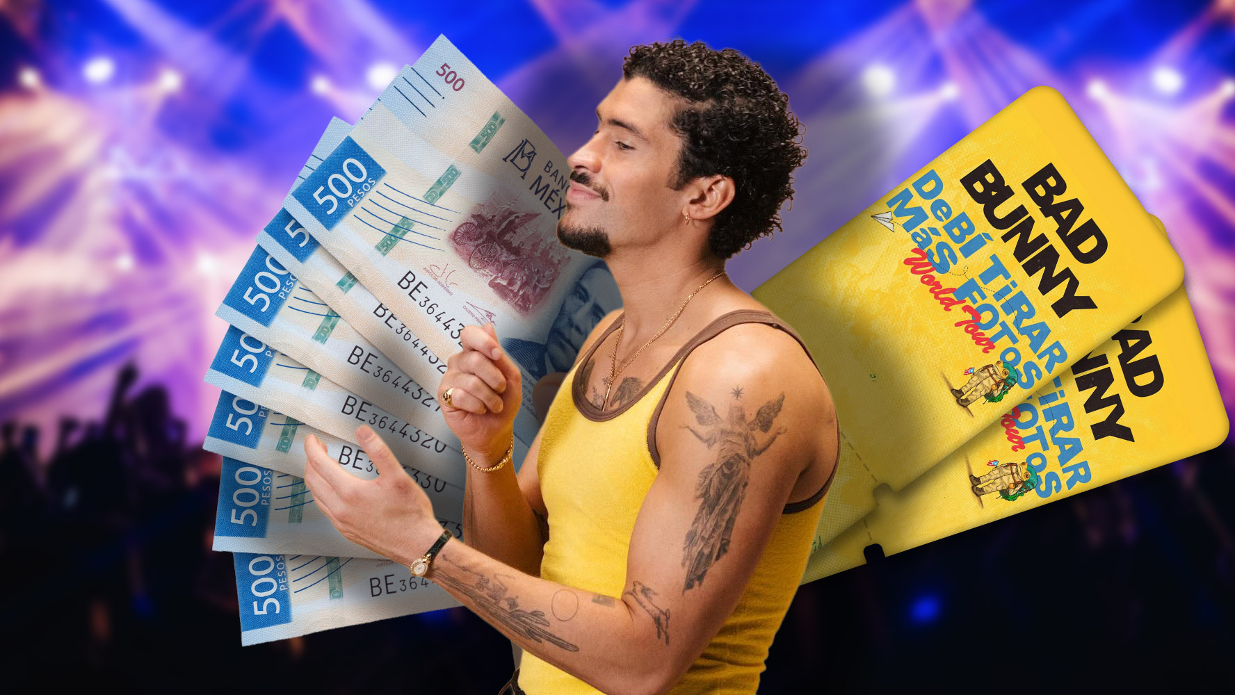 Vete'… a formar: Bad Bunny lanza sección 'Los Vecinos' en conciertos del Estadio GNP: Detalles de venta – El Financiero