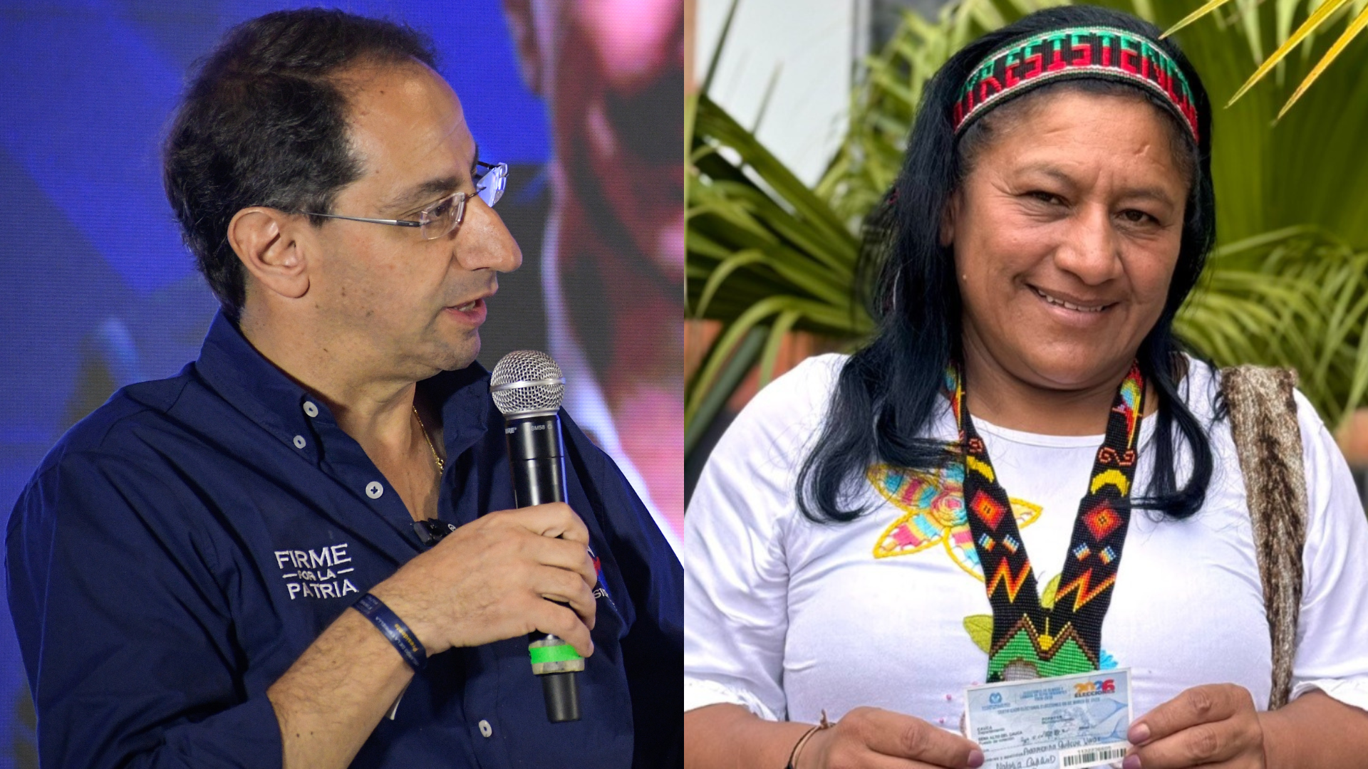José Manuel Restrepo presiona a Aida Quilcué con un tercer llamado a debatir antes de la segunda vuelta presidencial - ELHERALDO.CO