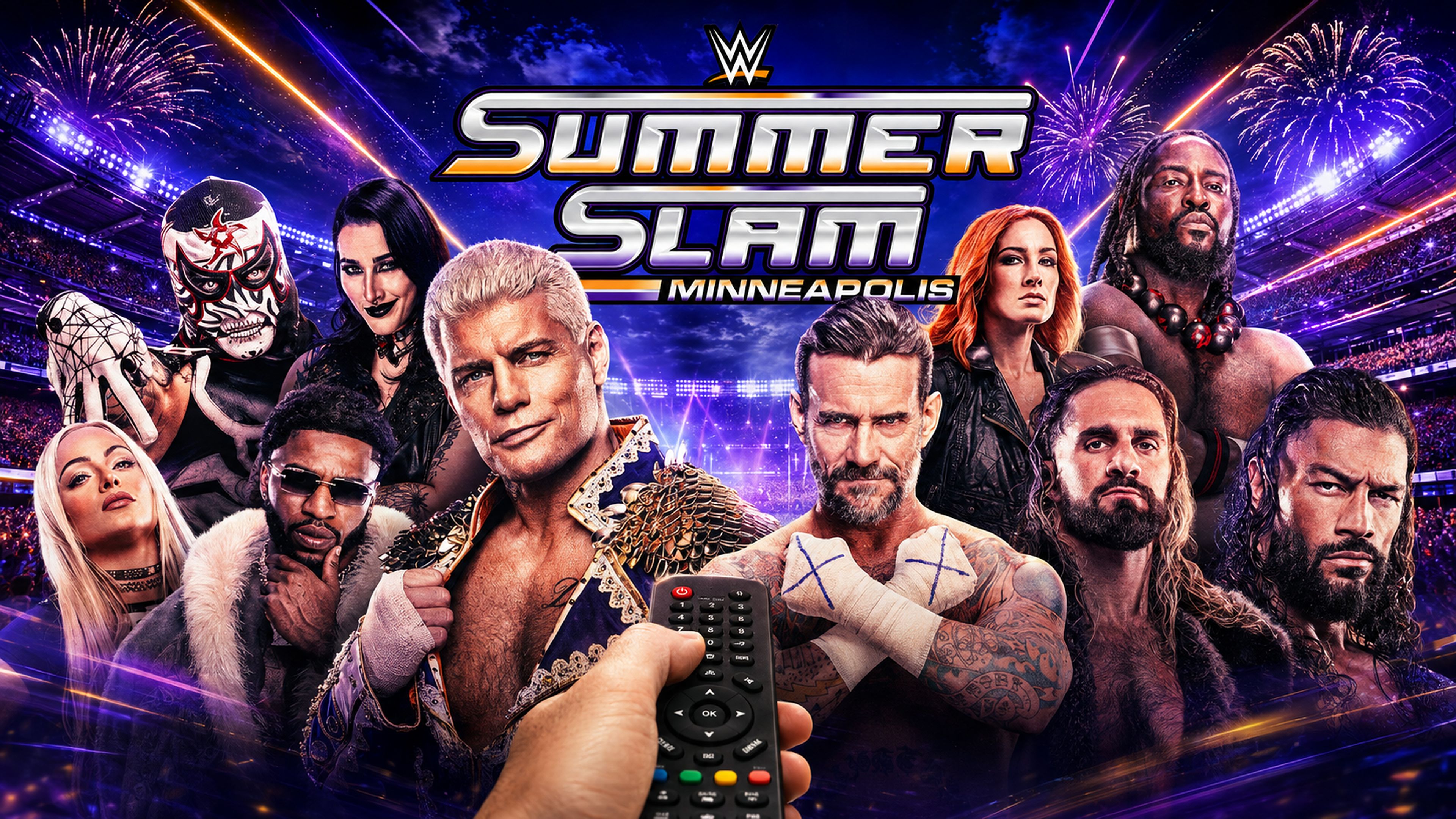 WWE SummerSlam 2026: ¿A qué hora empieza HOY y dónde ver EN VIVO desde México la Noche 1?