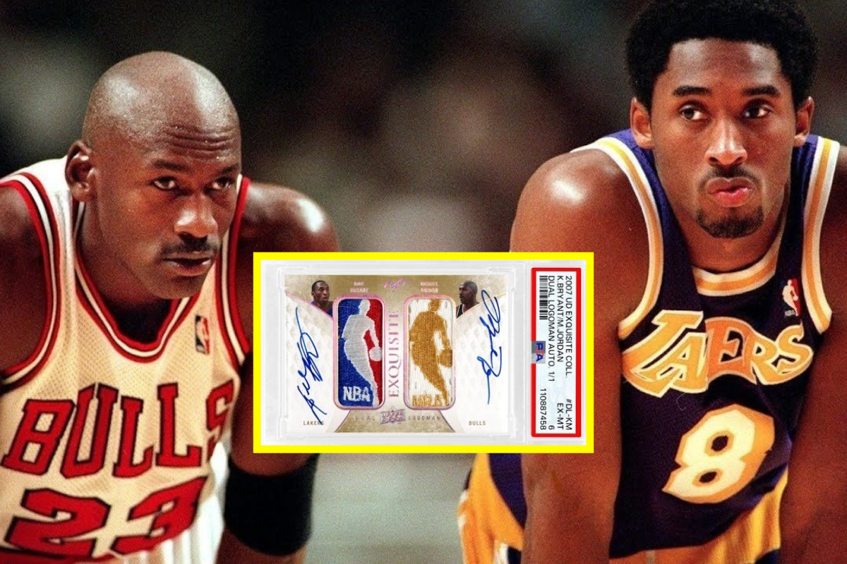 Cuánto costará una tarjeta firmada por Michael Jordan y Kobe Bryant?